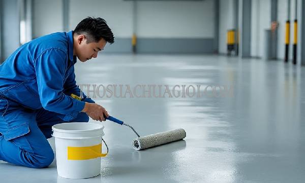 thi công sơn epoxy xã hòa phú