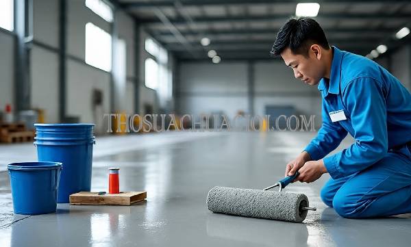 thi công sơn epoxy xã lê minh xuân