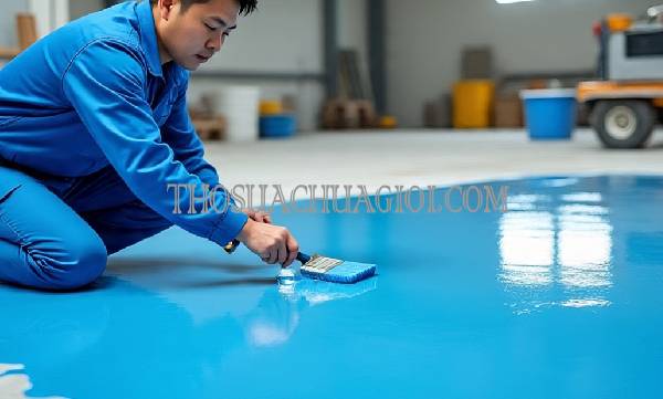 thi công sơn epoxy xã nhị bình uy tín