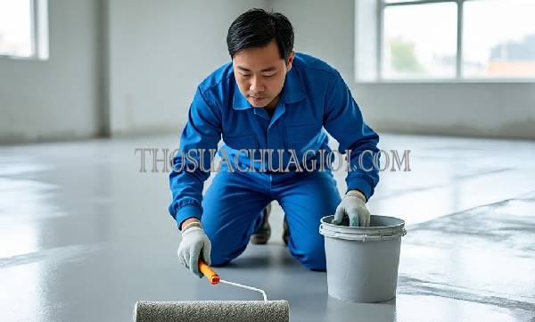 thi công sơn epoxy xã phạm văn cội uy tín