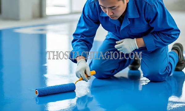 thi công sơn epoxy xã phạm văn cội