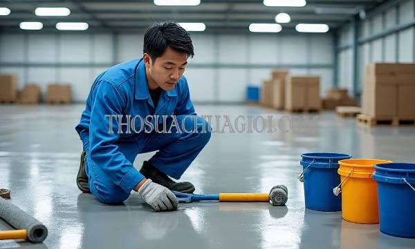 thi công sơn epoxy xã phước vĩnh an giá rẻ