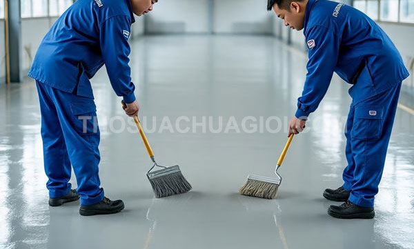 thi công sơn Epoxy xã Tân An Hội