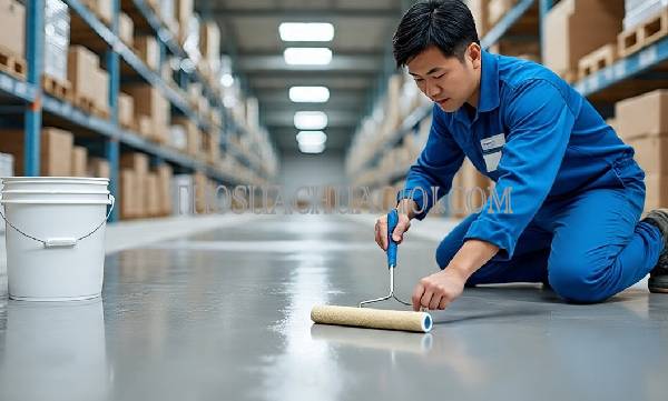 Thi công sơn Epoxy xã Tân Thạnh Tây chất lượng 25 phút có thợ