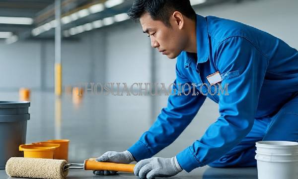 thi công sơn epoxy xã tân thạnh tây uy tín