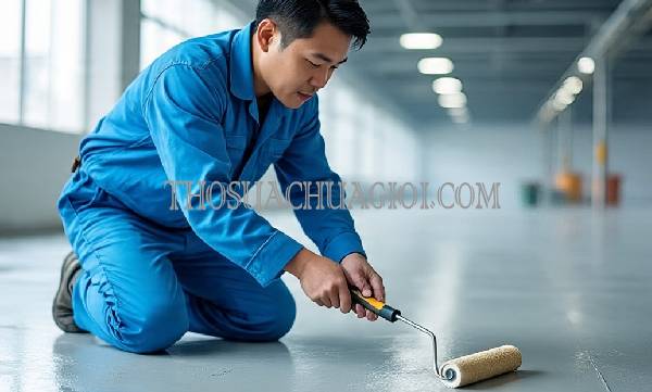 thi công sơn epoxy xã tân thông hội giá rẻ