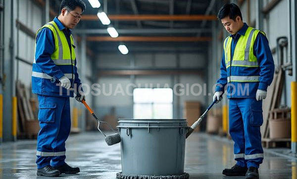 thi công sơn Epoxy xã Thái Mỹ