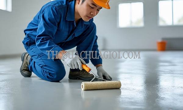 thi công sơn epoxy xã trung an uy tín