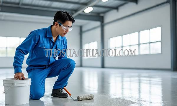 thi công sơn epoxy xã xuân thới đông uy tín