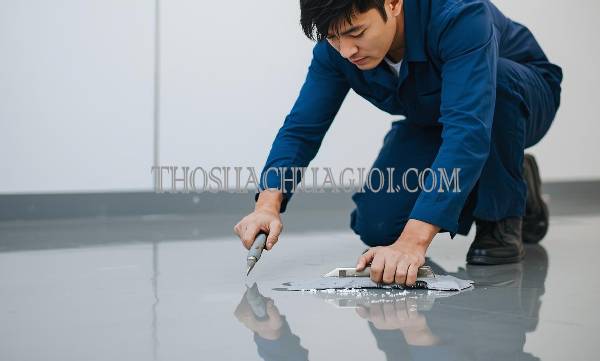 thi công sơn epoxy xã phong phú uy tín