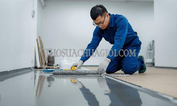 Thi công sơn Epoxy xã Nhơn Đức cũ uy tín 15 phút đến nơi