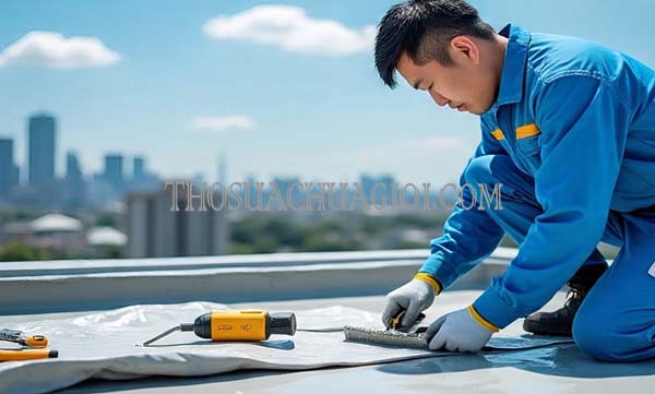 Thợ chống thấm phường Hòa Thạnh cũ gọi 30 phút có mặt