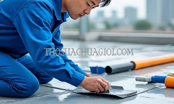 thợ chống thấm phường thạnh xuân giá rẻ