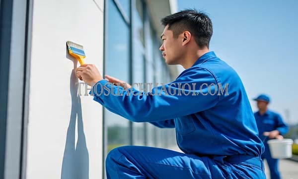Thợ chống thấm xã Hòa Phú cũ liên hệ 10 phút có