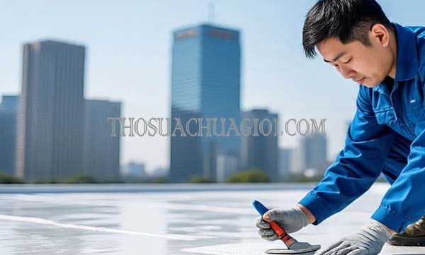 Thợ chống thấm xã Nhị Bình cũ liên hệ 10 phút có
