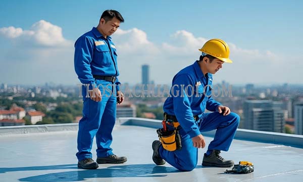 Thợ chống thấm xã Nhơn Đức cũ gọi 30 phút có mặt