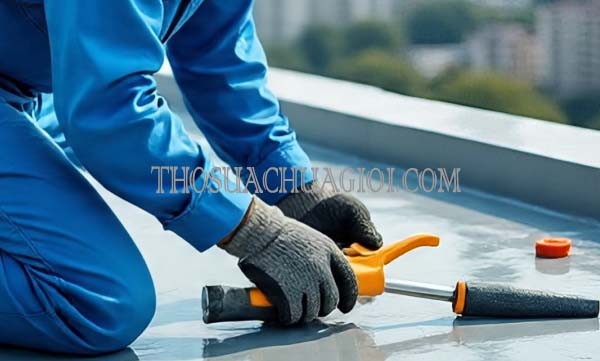 thợ chống thấm xã phạm văn hai