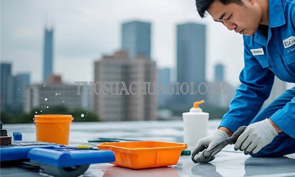 thợ chống thấm xã phước lộc uy tín