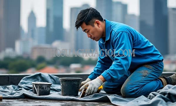 thợ chống thấm xã qui đức