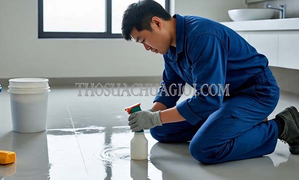 Thợ chống thấm xã Tân Phú Trung cũ chất lượng 25 phút có