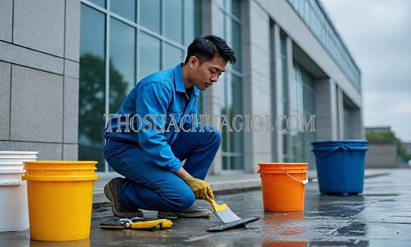 Thợ chống thấm xã Tân Thạnh Tây cũ chất lượng 25 phút có