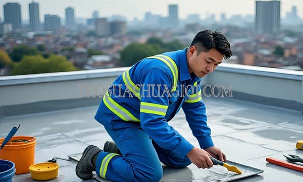Thợ chống thấm xã Trung An cũ giá rẻ 20 phút có mặt