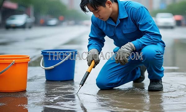 thợ chống thấm xã trung chánh