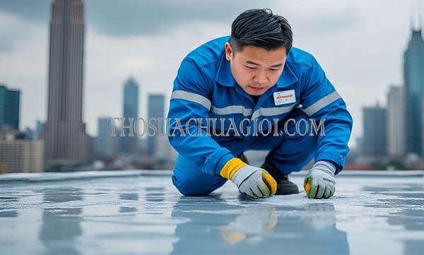 thợ chống thấm xã xuân thới đông giá rẻ