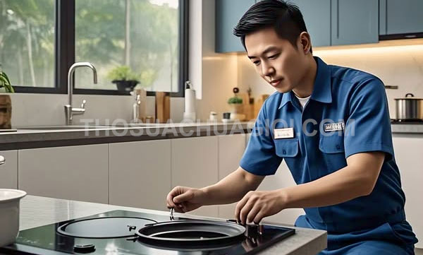 Thợ sửa bếp từ phường Nhiêu Lộc
