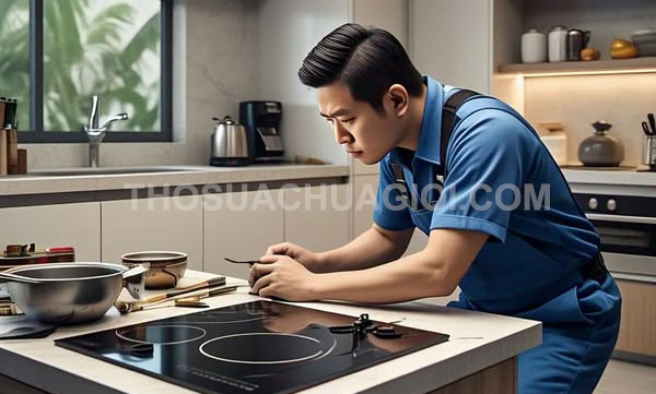 Thợ sửa bếp từ tại phường Xóm Chiếu