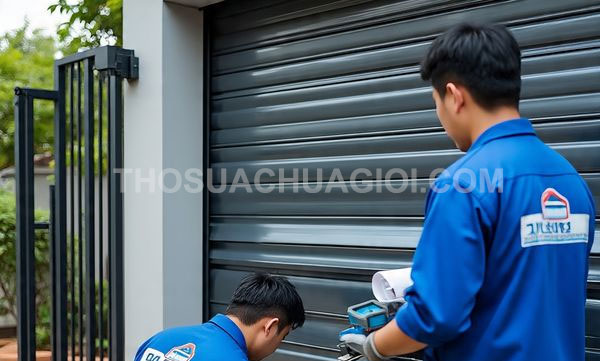 Thợ sửa cửa cuốn tại phường Hòa Hưng