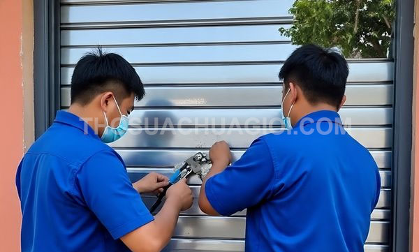 Thợ sửa cửa cuốn tại phường Phú Định