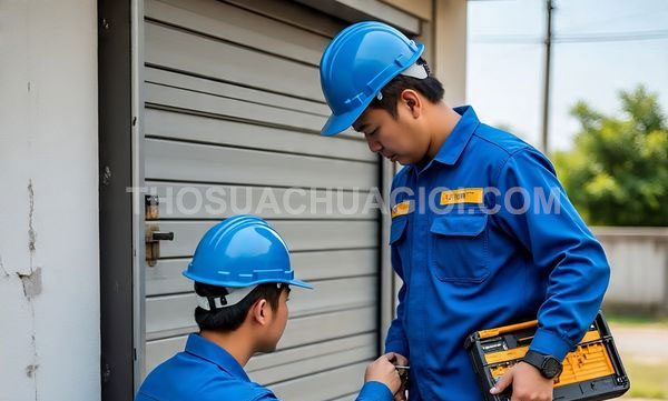Thợ sửa cửa cuốn tại phường Vườn Lài