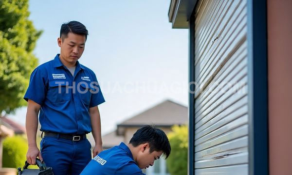 Thợ sửa cửa cuốn tại phường Xóm Chiếu