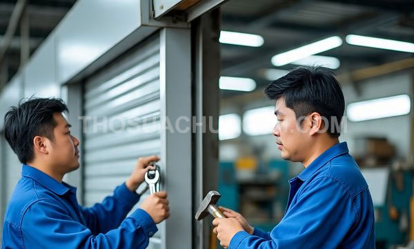 Thợ sửa cửa cuốn tại phường Xuân Hòa