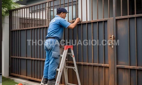thợ sửa cửa sắt phường Bình Phú