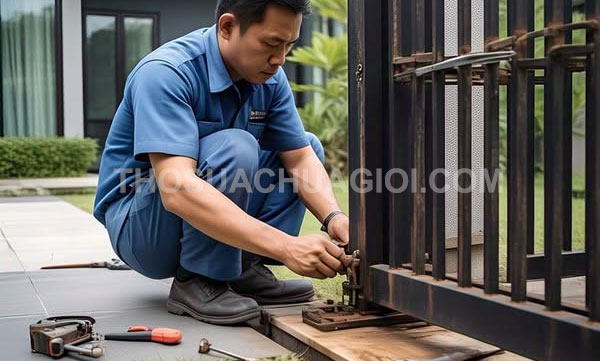 thợ sửa cửa sắt phường Bình Quới