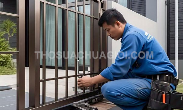 Thợ sửa cửa sắt tại Bình Tân