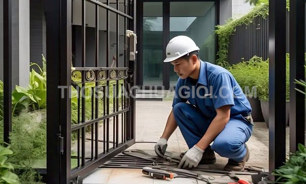 thợ sửa cửa sắt phường Bình Tây