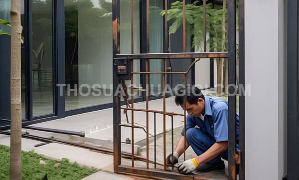Thợ sửa cửa sắt phường Chợ Lớn