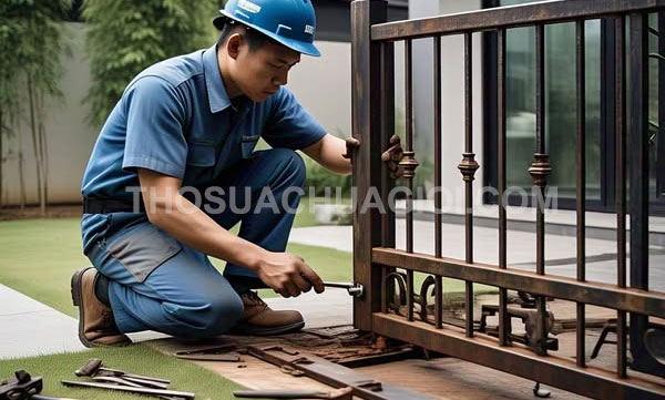 Thợ sửa cửa sắt phường Đức Nhuận