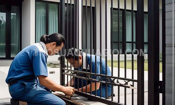 Thợ sửa cửa sắt phường Hạnh Thông