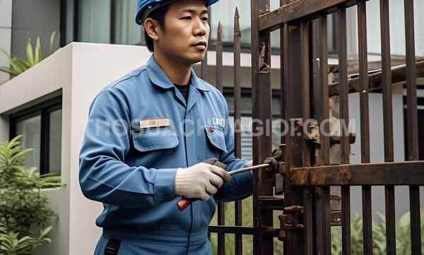 thợ sửa cửa sắt phường Hòa Bình