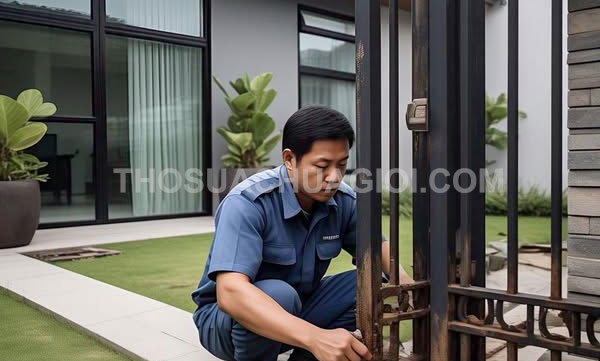 Thợ sửa cửa sắt phường Tân Hòa