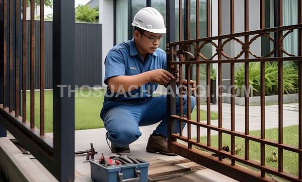 Thợ sửa cửa sắt tại Tân Phú
