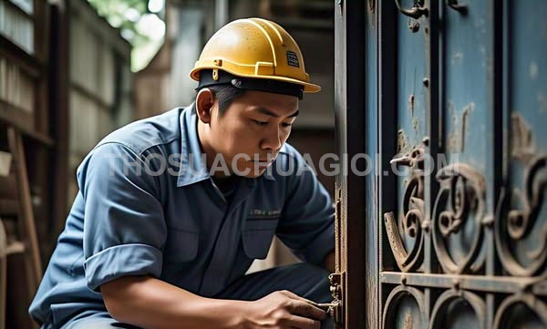 Thợ sửa cửa sắt tại Thủ Đức