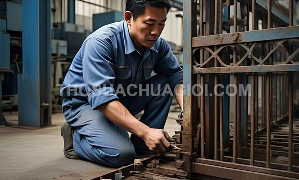 thợ sửa cửa sắt tại phường An Đông