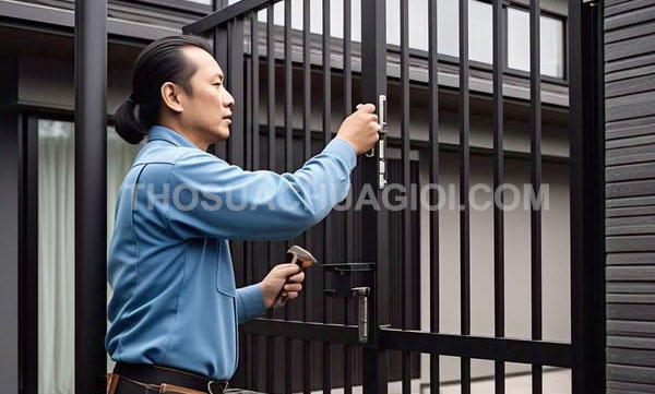 thợ sửa cửa sắt tại phường Bình Quới