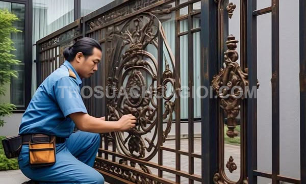 thợ sửa cửa sắt tại phường Bình Tây