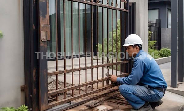 Thợ sửa cửa sắt tại phường Cầu Kiệu